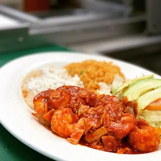 Camarones a la Diabla