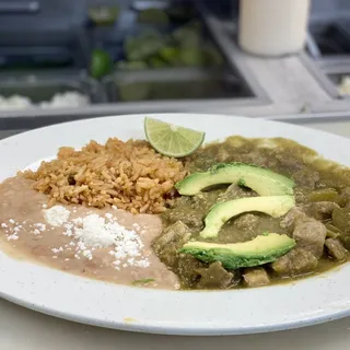 Carne de Puerco en Salsa Verde