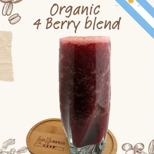 Organic 4 berry blend