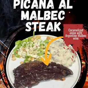 Picana al Malbec