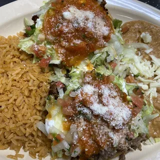 2 Sopes Plate