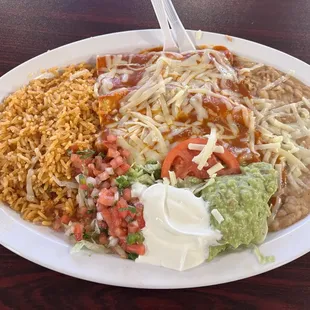 Tres Enchiladas