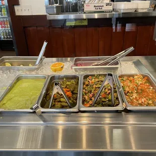 Salsa bar
