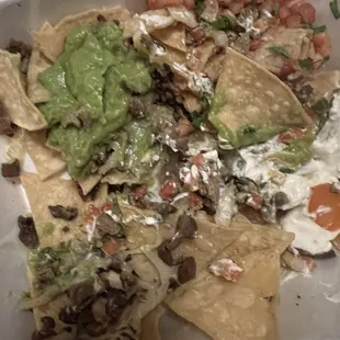 Super nacho..  The nacho look like I ate it, but no it came like this.