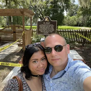 Last minute side trip to visit the marker of the first Filipino immigrant  settlement dating as early as 1763.