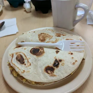 Tortillas with a nice char on them.