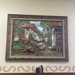 Nice decor, clean restrooms!