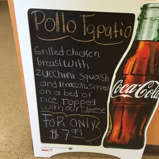 New dish for a limited time.