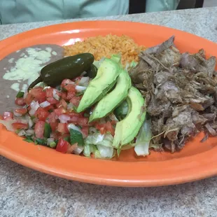 Carnitas. It is like Bbq but Mexican style.