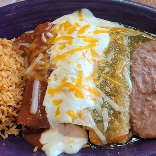 Enchiladas Banderas are Mucho Bueno!
