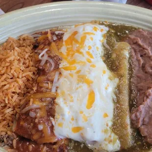 Enchiladas banderas
