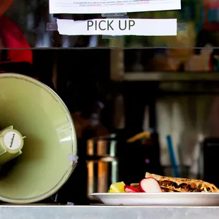 QUESADILLA at the pick up window!