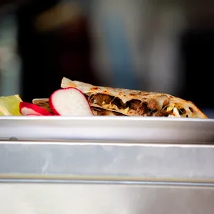 QUESADILLA at the pick up window!