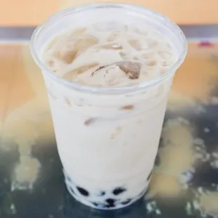 Jasmine Milk Tea with Pearls