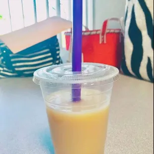 It does exist!! Horchata with Pearls, exclusively from Los JamayTecos Food Truck, MUST TRY!