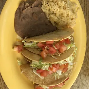 Crispy taco plat