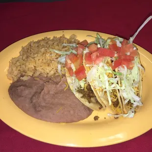 Crispy Taco Plate