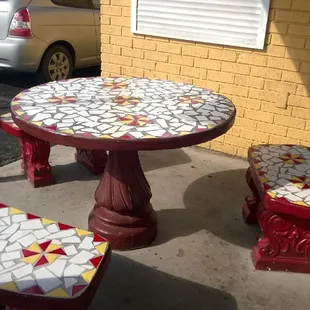 Outdoor seating