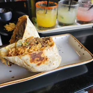 burritos and wraps, food
