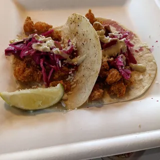 (3) Crawfish Tacos