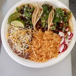 Taco plate