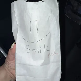 I did smile for sure!