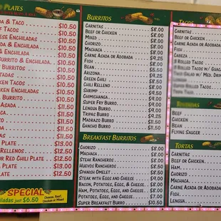 I was so impressed by the variety of the menu...I don't think you would find this in other Mexican restaurants