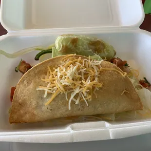 Chicken taco
