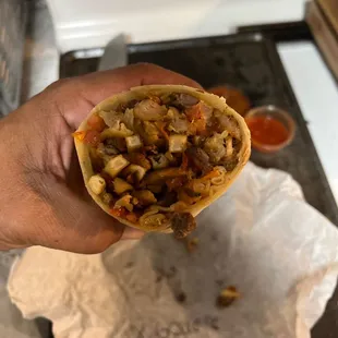 California burrito nasty and dryer then my elbows!!