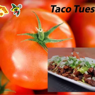 Today is Tuesday it smells like tacos come to jilbertos taco shop.