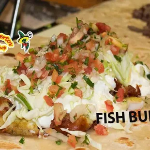 Fish burritos