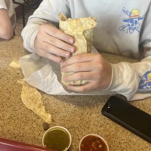 Carne Carne Asada Burrito