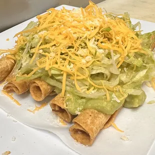 Special #9 5rolled taquitos