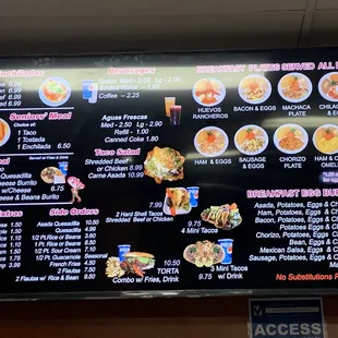 Menus