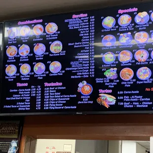 Menus