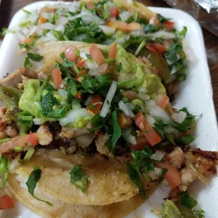 Pollo Asada Tacos