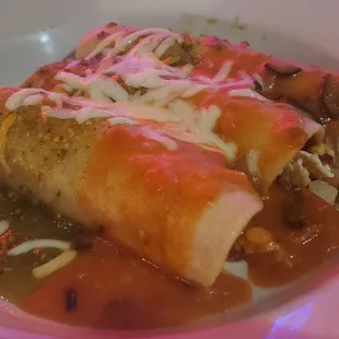 Breakfast enchiladas