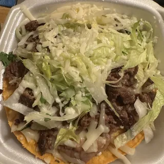 Carne Asada Tostada