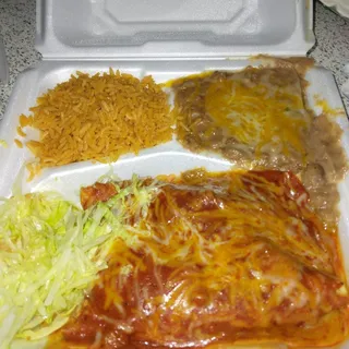 Shredded Beef Enchiladas