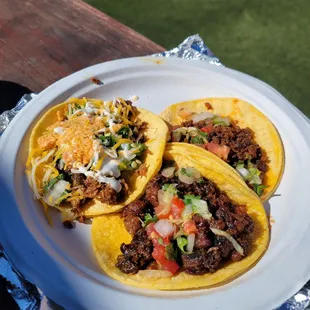 Daily special. Tacos! For $5