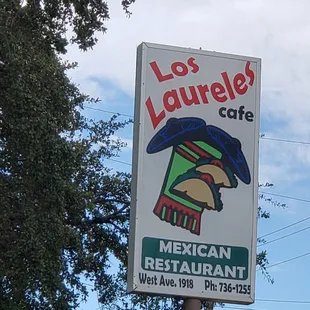 a sign for a mexican restaurant