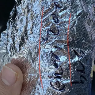 "Chorizo" but NO CHORIZO