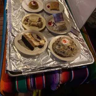 The nasty dessert tray
