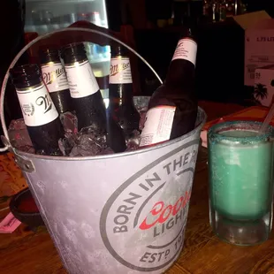 $3 blue margaritas on Friday