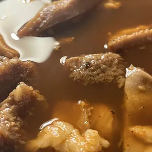 Second order this week !!! Menudo - Not the best I've had, but good none the less !!!