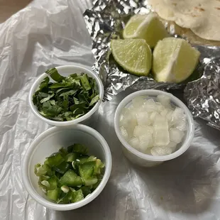 Menudo Toppings
