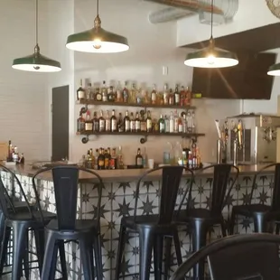 The bar