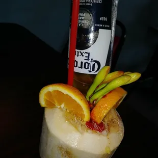 Limited time coconut michelada come try it!!