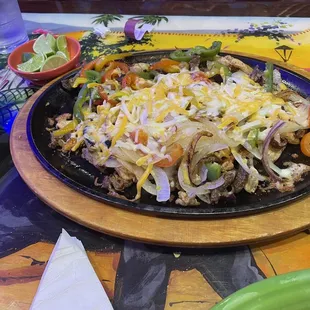 Fajitas for two