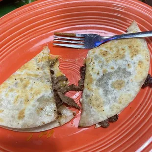 Steak quesadilla